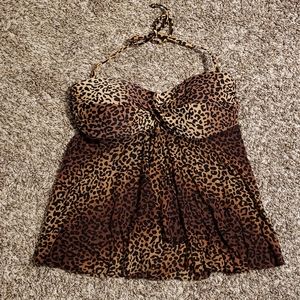 5/$30 SALE! Leopard Tankini (W2)